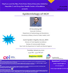 HepCure and CEI co-sponsored Webinar: Epidemiology of HCV